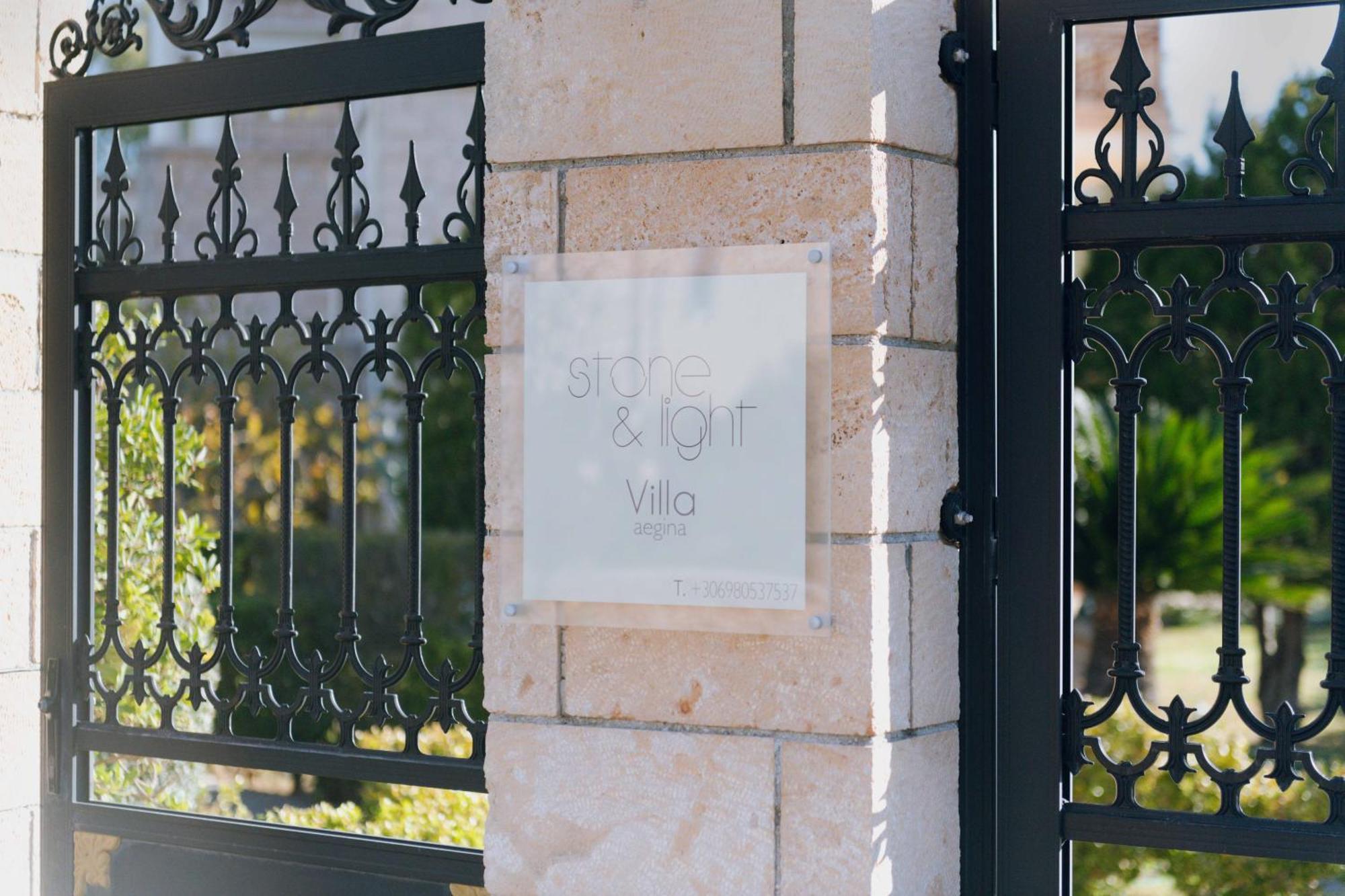 Seaside "Stone & Light Villa Ii" Close To Aegina City Khloi Exterior foto